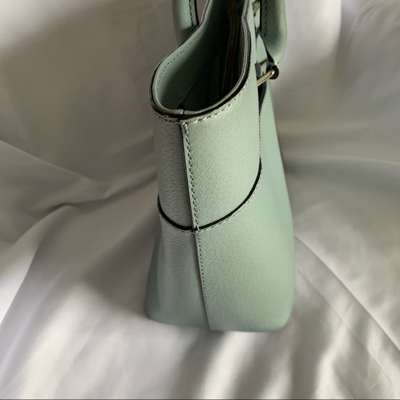 Medium Kate Spade Light Blue Leather Tote Bag - Picture 2 of 11